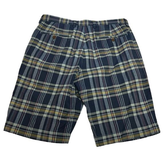 J. Crew Factory blue plaid shorts size 32 - Picture 5 of 15